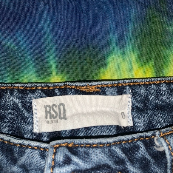 Distressed Denim Skirt - Picture 3 of 3